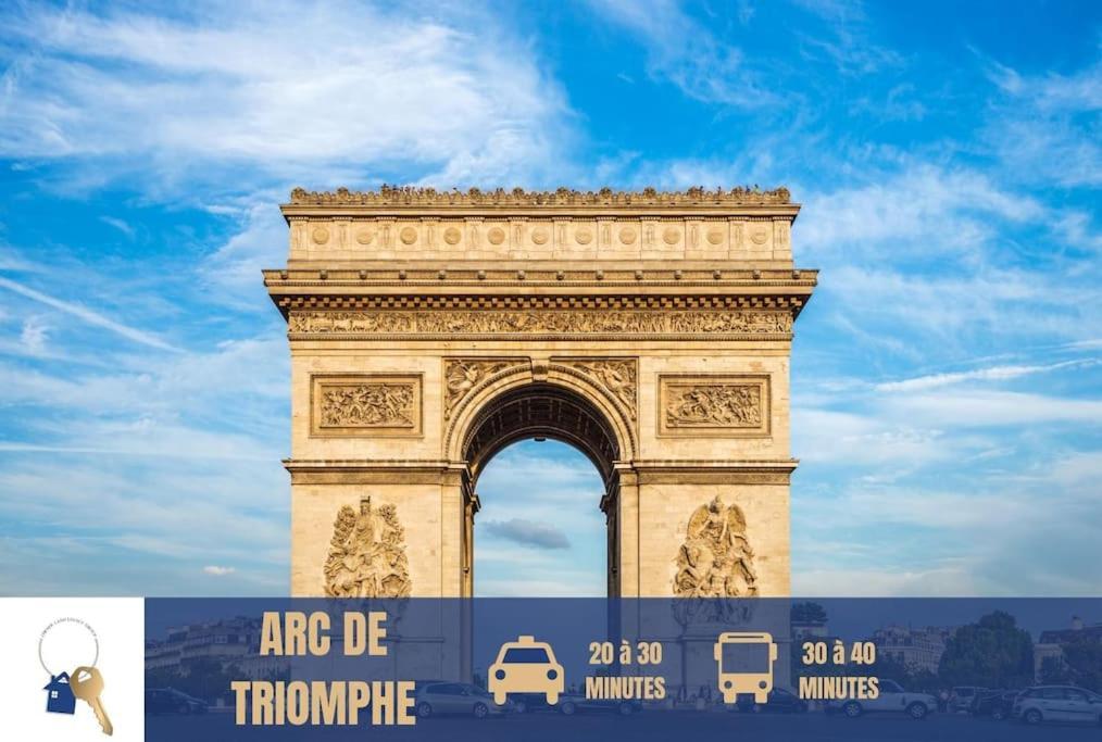 9 Mi From Stade De France - Charming 5-Room 생드니 외부 사진